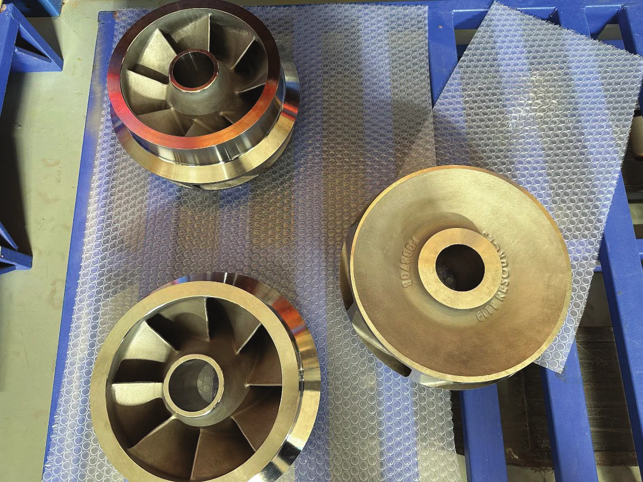 Dynamically Balanced Bronze Impeller Assembly