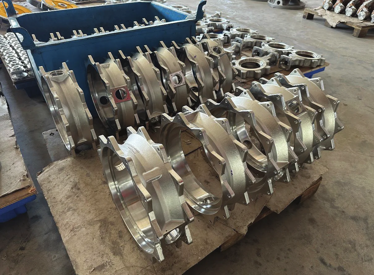 High-Efficiency Closed Impeller Castings